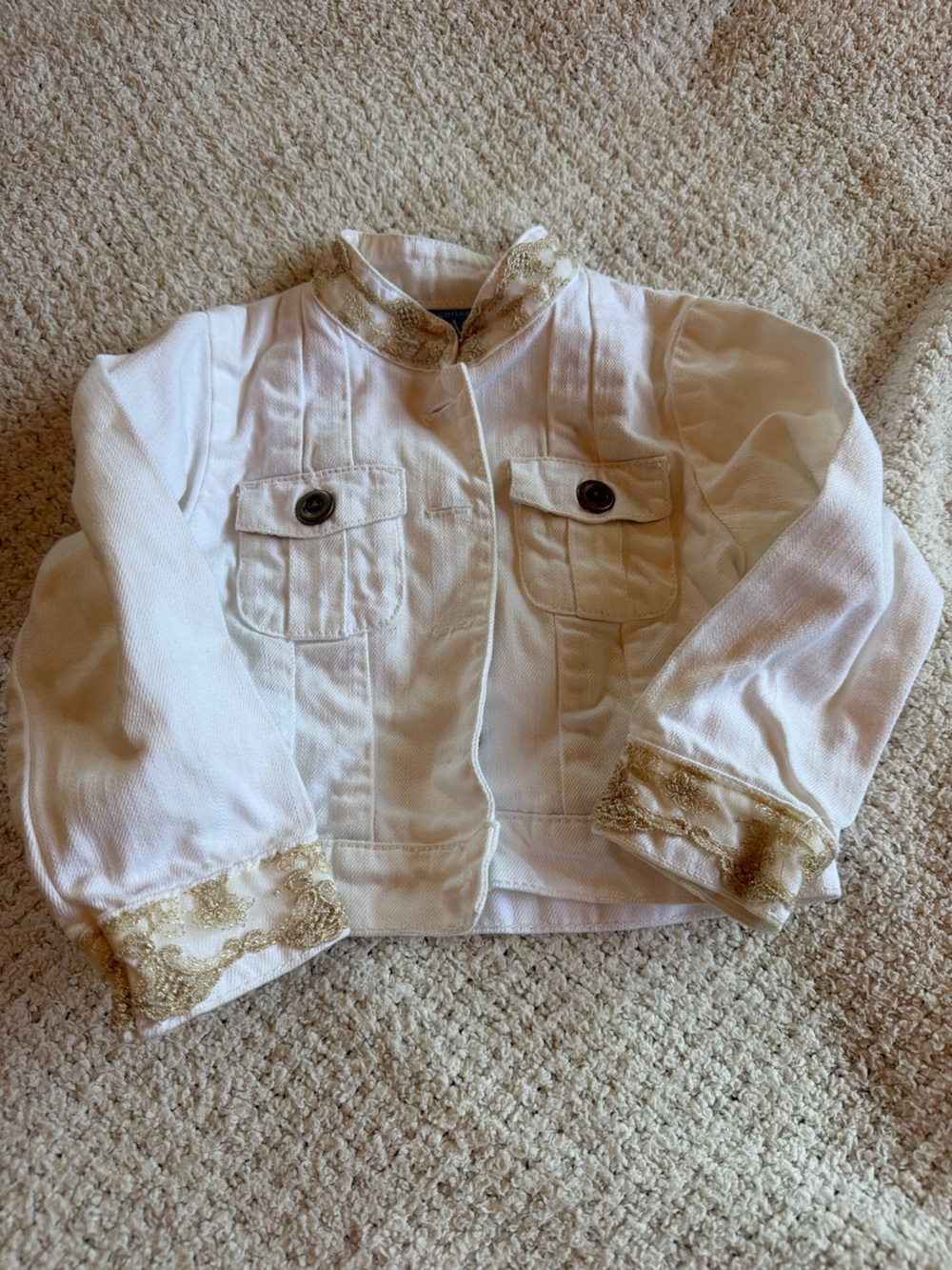 Denim Jacket White 24M
